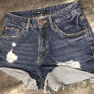 Bluenotes Highrise Jean Shorts Size 25